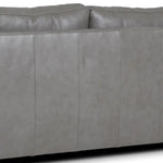 Alabama Leather Sofa Dark Gray Made the USA - LOOMLAN - Uptown Sebastian - Sofas & Loveseats