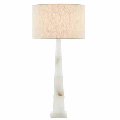 Alabaster Alabastro Table Lamp - LOOMLAN - Currey & Co - Table Lamps