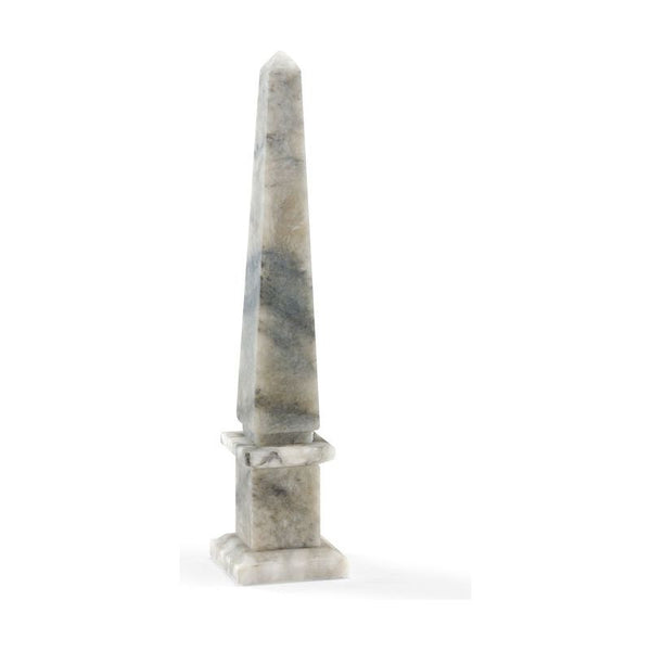 Alabaster Obelisk Marble Sculpture - LOOMLAN - Chelsea House - Statues & Sculptures