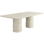 Alanya Concrete Outdoor Dining Table - LOOMLAN - SUNPAN - Outdoor Dining Tables