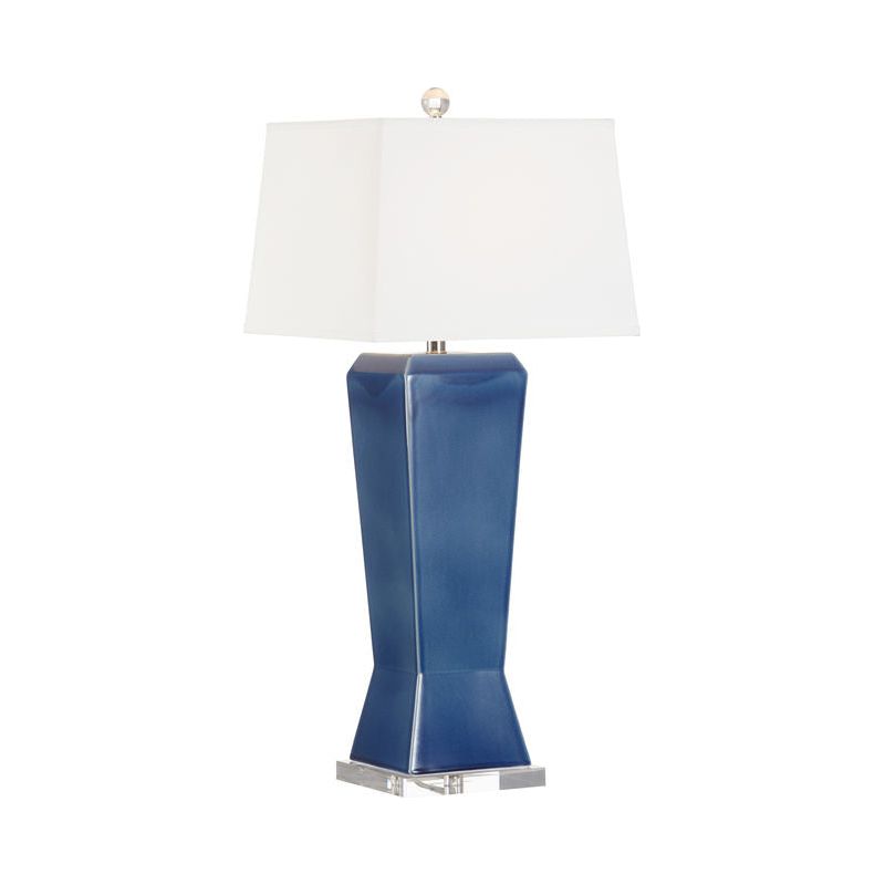 Albion Angular Ceramic Modern Design Table Lamp - LOOMLAN - Chelsea House - Table Lamps