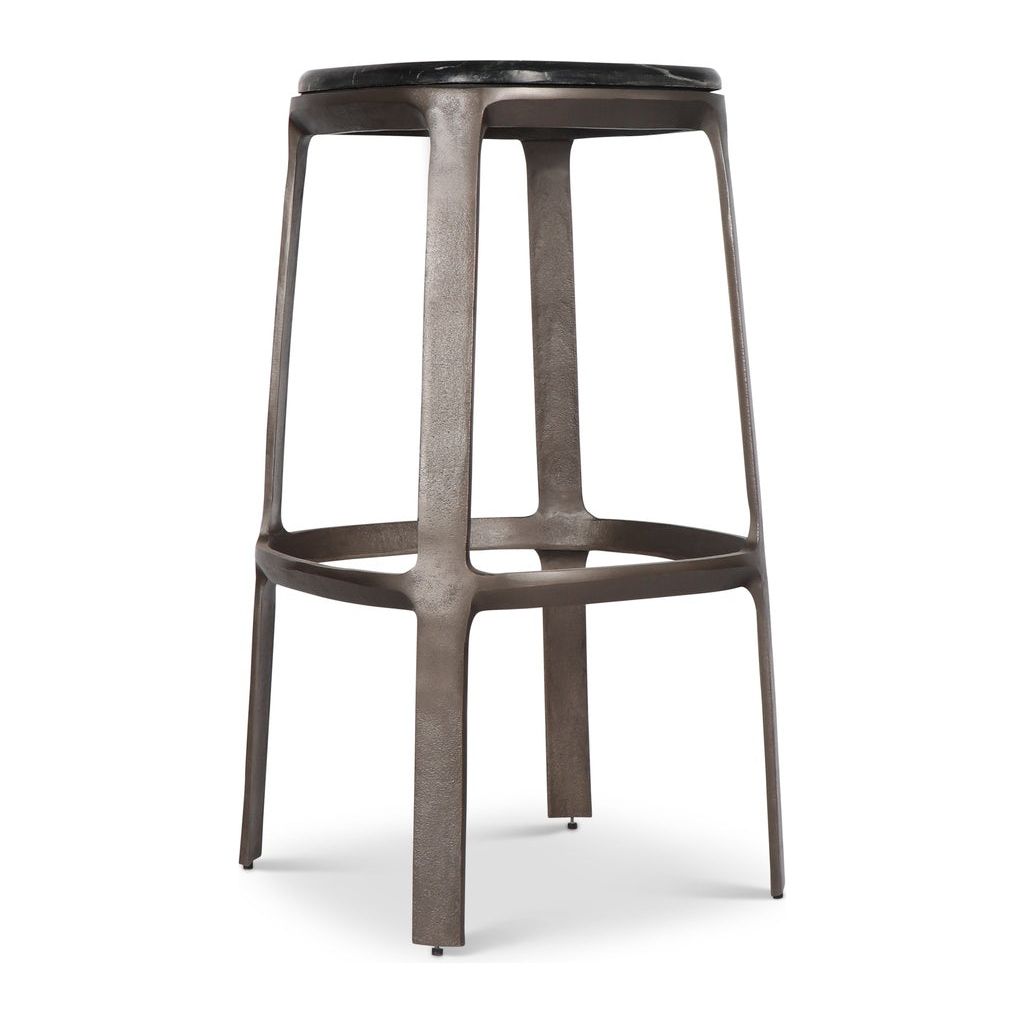 Alfie Marble Top Bar Stool - LOOMLAN - Urbia - Bar Stools