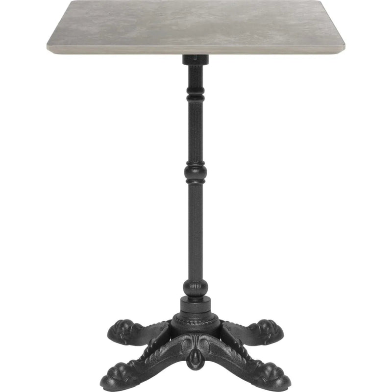 Alfresco Metal Gray Square Dining Table - LOOMLAN - Zuo Modern - Outdoor Dining Tables