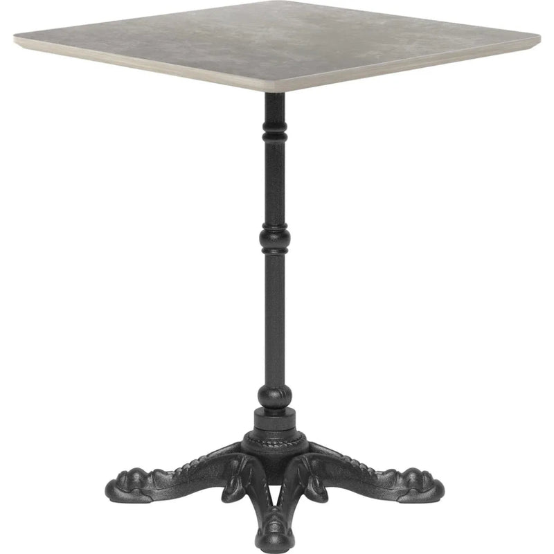 Alfresco Metal Gray Square Dining Table - LOOMLAN - Zuo Modern - Outdoor Dining Tables