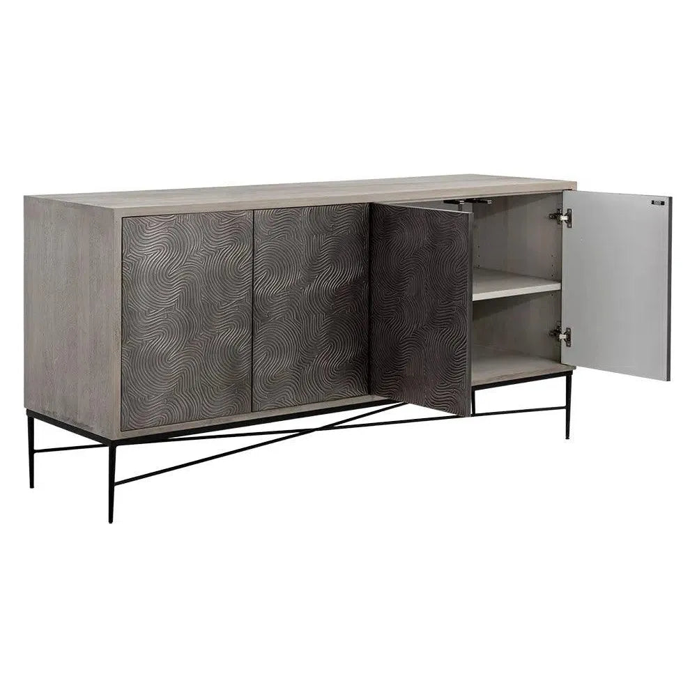 Algarve Mango Wooden Sideboard - LOOMLAN - SUNPAN - Sideboards