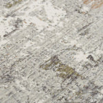 Alke Abstract Gray Large Area Rugs For Living Room - LOOMLAN - LOOMLAN - Area Rugs