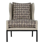 Allende Fabric Armless Chair - LOOMLAN - CFC - Accent Chairs