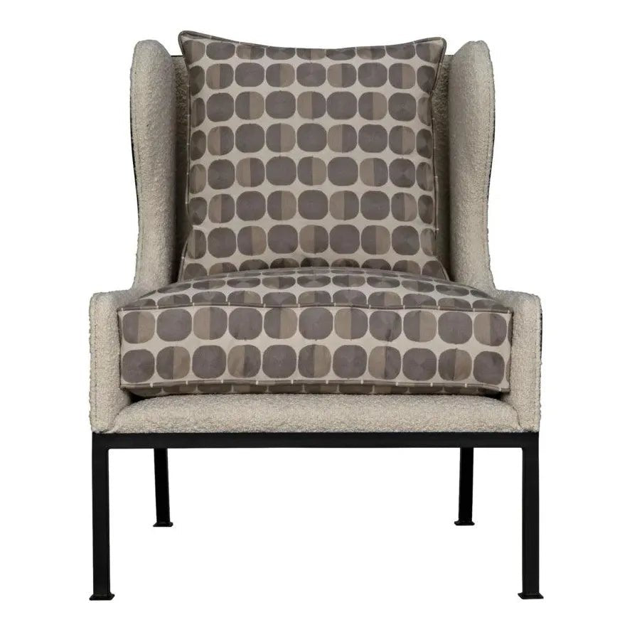 Allende Fabric Armless Chair - LOOMLAN - CFC - Accent Chairs