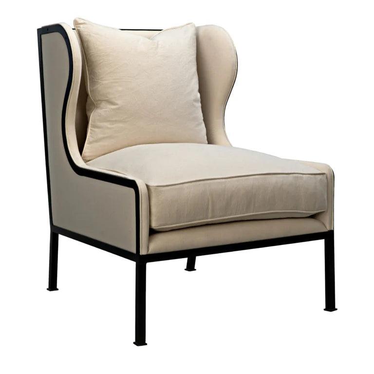 Allende Fabric Armless Chair - LOOMLAN - CFC - Accent Chairs