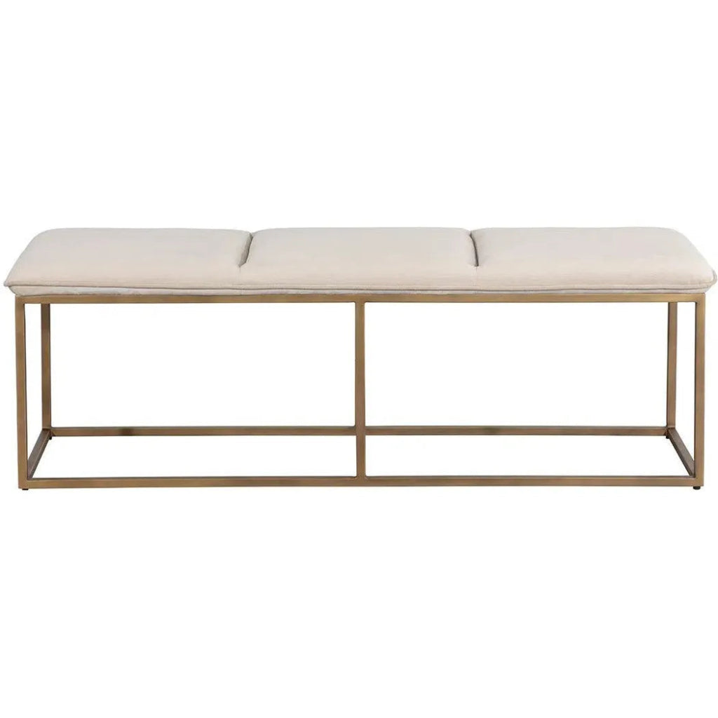 Alley Performance Fabric Bedroom Bench - LOOMLAN - SUNPAN - Bedroom Benches