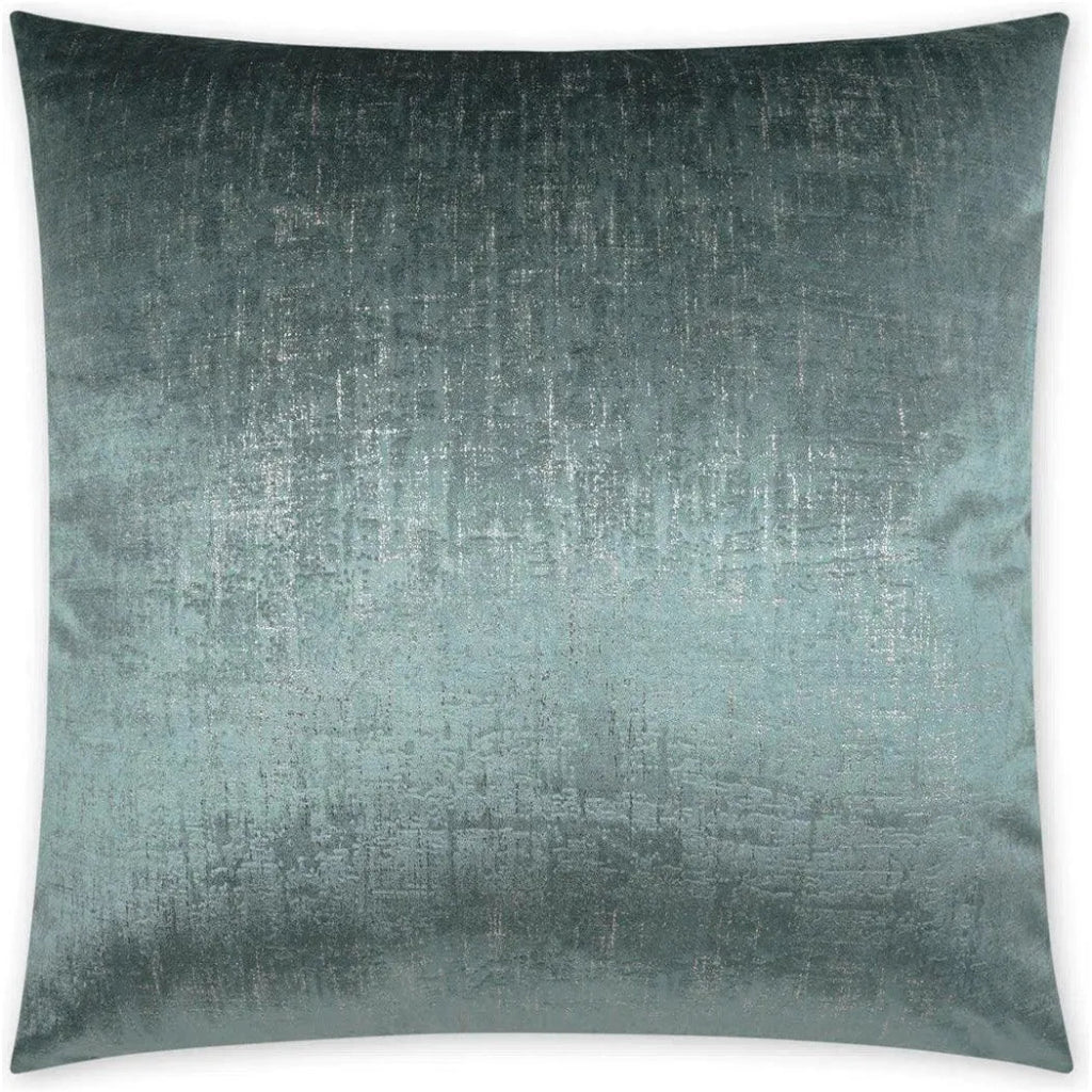 Alnwick Spa Glam Solid Teal Large Throw Pillow Insert - LOOMLAN - D.V. Kap - Throw Pillows