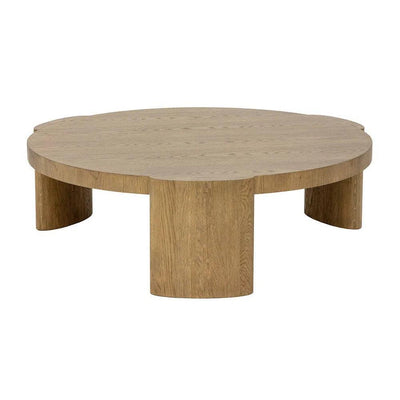 Alouette Wooden Round Coffee Table - LOOMLAN - SUNPAN - Coffee Tables