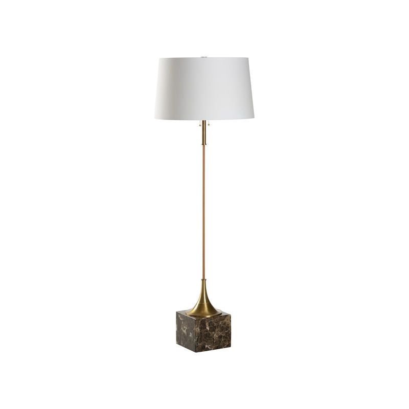 Alsace Marble Base Floor Lamp - LOOMLAN - Floor Lamps