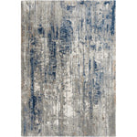 Alta Abstract Blue Large Area Rugs For Living Room - LOOMLAN - LOOMLAN - Area Rugs