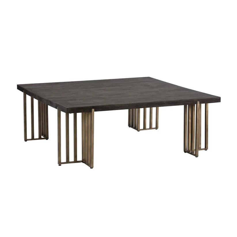 Alto Coffee Table With Oak Wood Veneer Top - LOOMLAN - Coffee Tables