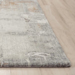 Alya Abstract Gray Large Area Rugs For Living Room - LOOMLAN - LOOMLAN - Area Rugs