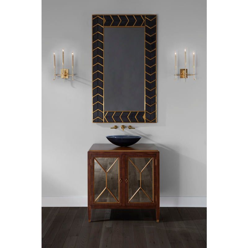 Amanda Wooden Two Door Cabinet - LOOMLAN - Wildwood - Accent Cabinets