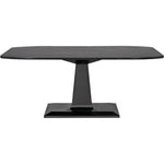 Amboss Black Steel Rectangle Dining Table - LOOMLAN - Noir - Dining Tables