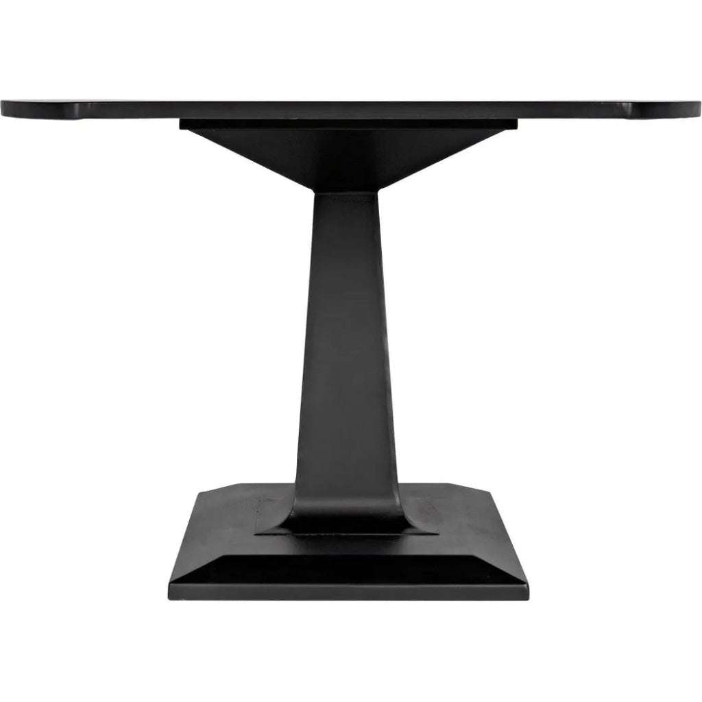 Amboss Black Steel Rectangle Dining Table - LOOMLAN - Noir - Dining Tables