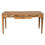 Ambrose Desk, Bleached Teak - LOOMLAN - Noir - Home Office Desks