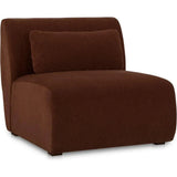 Amelia Performance Fabric Slipper Chair - LOOMLAN - Moe's Home - Modular Sofas