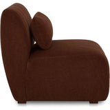 Amelia Performance Fabric Slipper Chair - LOOMLAN - Moe's Home - Modular Sofas