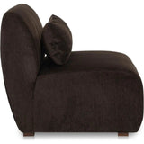 Amelia Performance Fabric Slipper Chair - LOOMLAN - Moe's Home - Modular Sofas