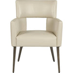 Amerie Leather Dining Armchair - LOOMLAN - SUNPAN - Dining Chairs