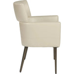 Amerie Leather Dining Armchair - LOOMLAN - SUNPAN - Dining Chairs