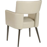 Amerie Leather Dining Armchair - LOOMLAN - SUNPAN - Dining Chairs