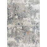 Amin Abstract Gray/ Blue Large Area Rugs - LOOMLAN - LOOMLAN - Area Rugs