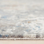 Amin Abstract Gray/ Blue Large Area Rugs - LOOMLAN - LOOMLAN - Area Rugs