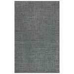 Amna Checkered Blue Area Rugs For Living Room - LOOMLAN - LOOMLAN - Area Rugs