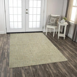 Amoy Checkered Beige Area Rugs For Living Room - LOOMLAN - LOOMLAN - Area Rugs