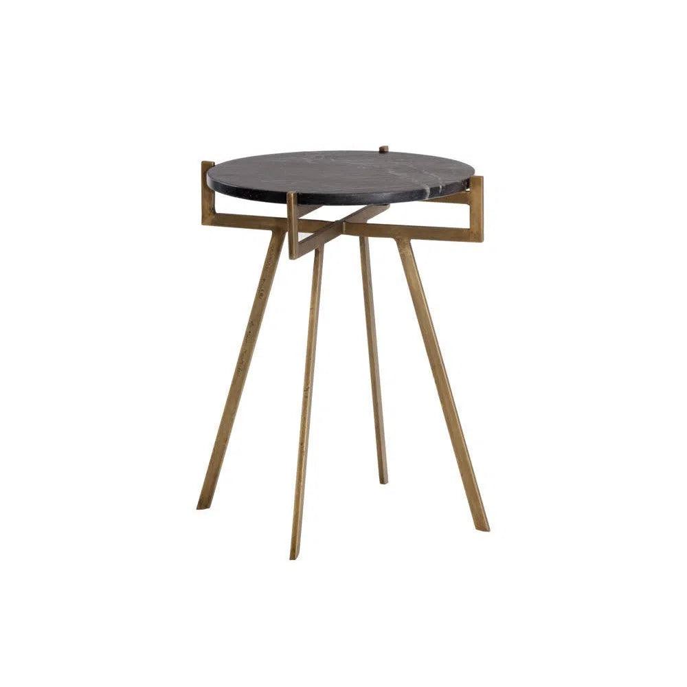 Anak Marble Top Round End Table - LOOMLAN - SUNPAN - Side Tables