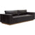 Tuscany Warm Black Leather
