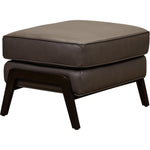 Anastasia Rectangular Leather Ottoman - LOOMLAN - Olivia + Quinn - Ottomans