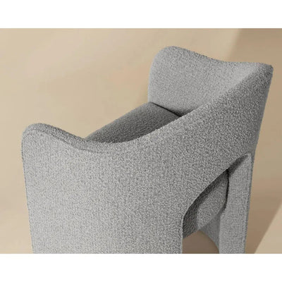 Anaya Fabric Dining Armchair - LOOMLAN - SUNPAN - Dining Chairs