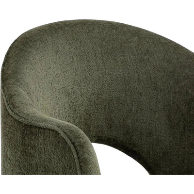 Anaya Fabric Dining Armchair - LOOMLAN - SUNPAN - Dining Chairs