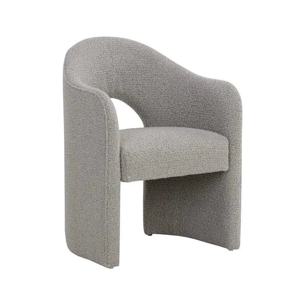 Anaya Fabric Dining Armchair - LOOMLAN - SUNPAN - Dining Chairs