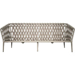 Andaman 3 Seat Sofa - Light Gray Outdoor Couch - LOOMLAN - Seasonal Living - Outdoor Sofas & Loveseats