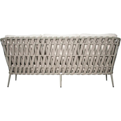 Andaman 3 Seat Sofa - Light Gray Outdoor Couch - LOOMLAN - Seasonal Living - Outdoor Sofas & Loveseats