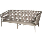 Andaman 3 Seat Sofa - Light Gray Outdoor Couch - LOOMLAN - Seasonal Living - Outdoor Sofas & Loveseats