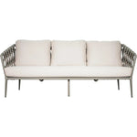 Andaman 3 Seat Sofa - Light Gray Outdoor Couch - LOOMLAN - Seasonal Living - Outdoor Sofas & Loveseats