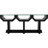 Ando Console Sofa Table - LOOMLAN - Noir - Console Tables