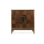 Andros Black Walnut Finished Wood Cabinet - LOOMLAN - Wildwood - Accent Cabinets