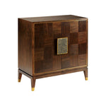 Andros Black Walnut Finished Wood Cabinet - LOOMLAN - Wildwood - Accent Cabinets