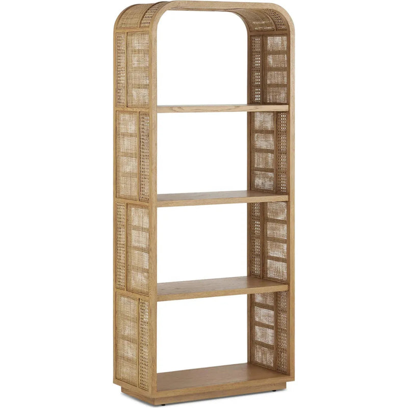 Anisa Sea Sand Etagere - LOOMLAN - Currey & Co - Etageres