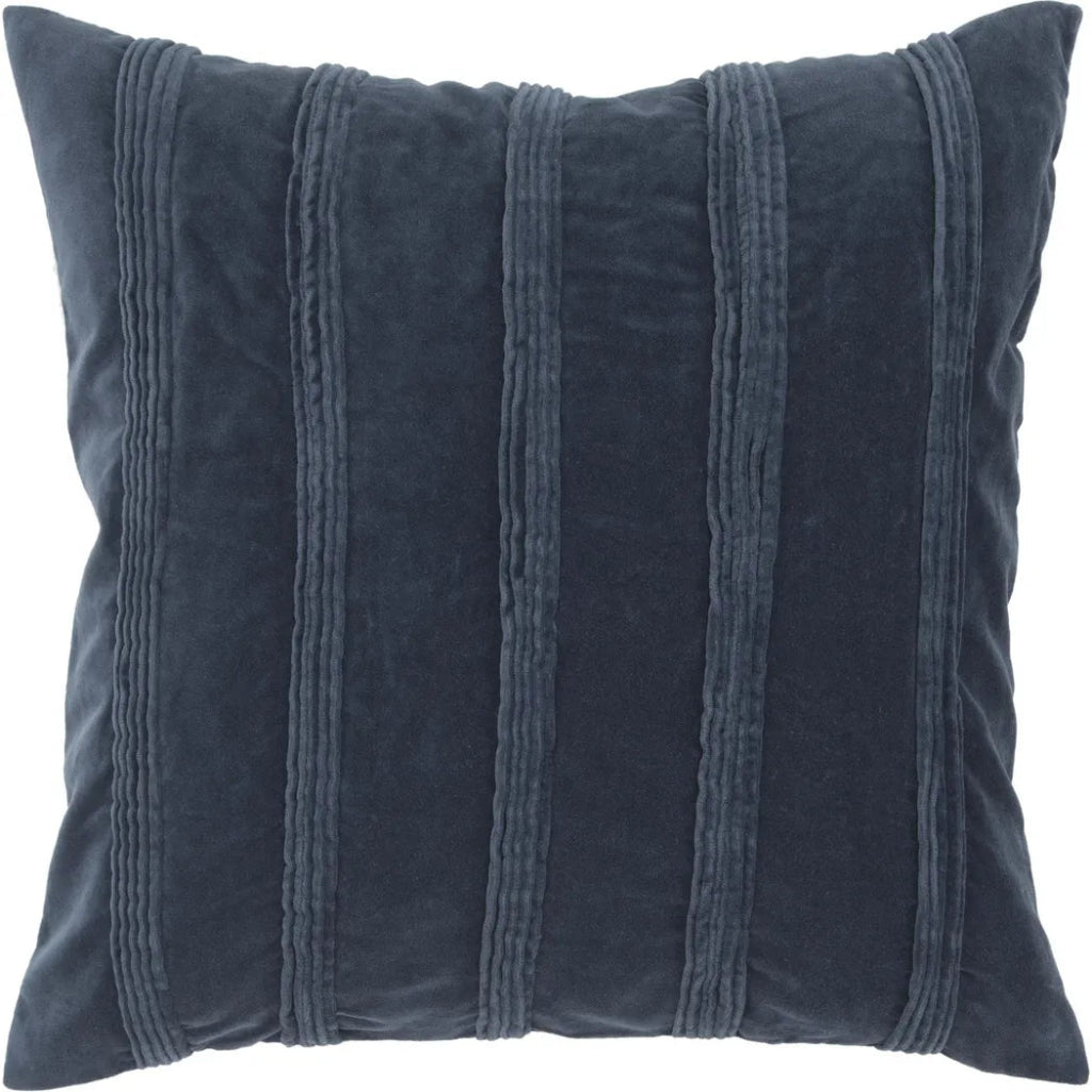 Ankor Solid Blue Throw Pillow Down Insert - LOOMLAN - LOOMLAN - Throw Pillows