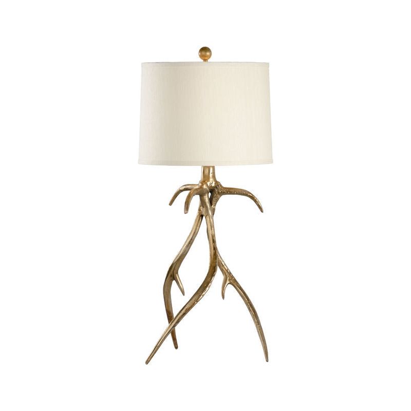 Antler Hall Brass Made Table Lamp - LOOMLAN - Wildwood - Table Lamps